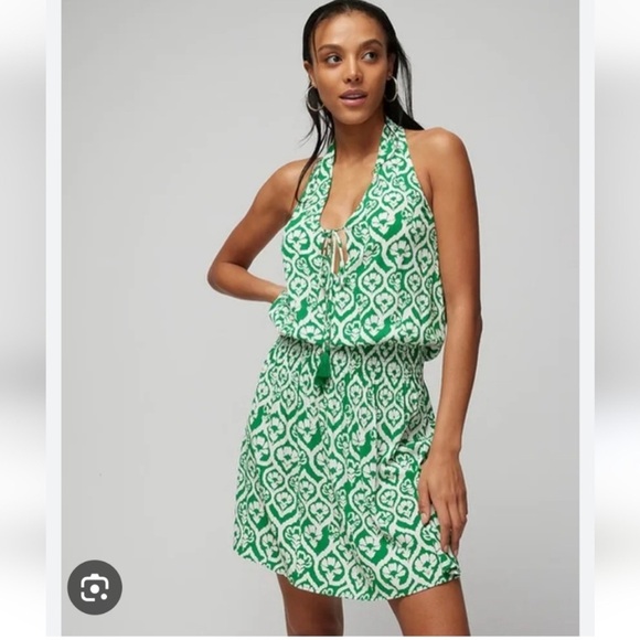 White House Black Market Halter Cover up dress size Medium - Picture 1 of 6